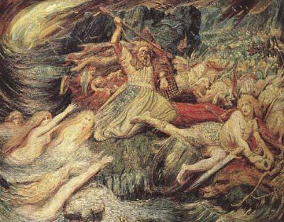 Henry de  Groux The Death of Siegfried (mk19)